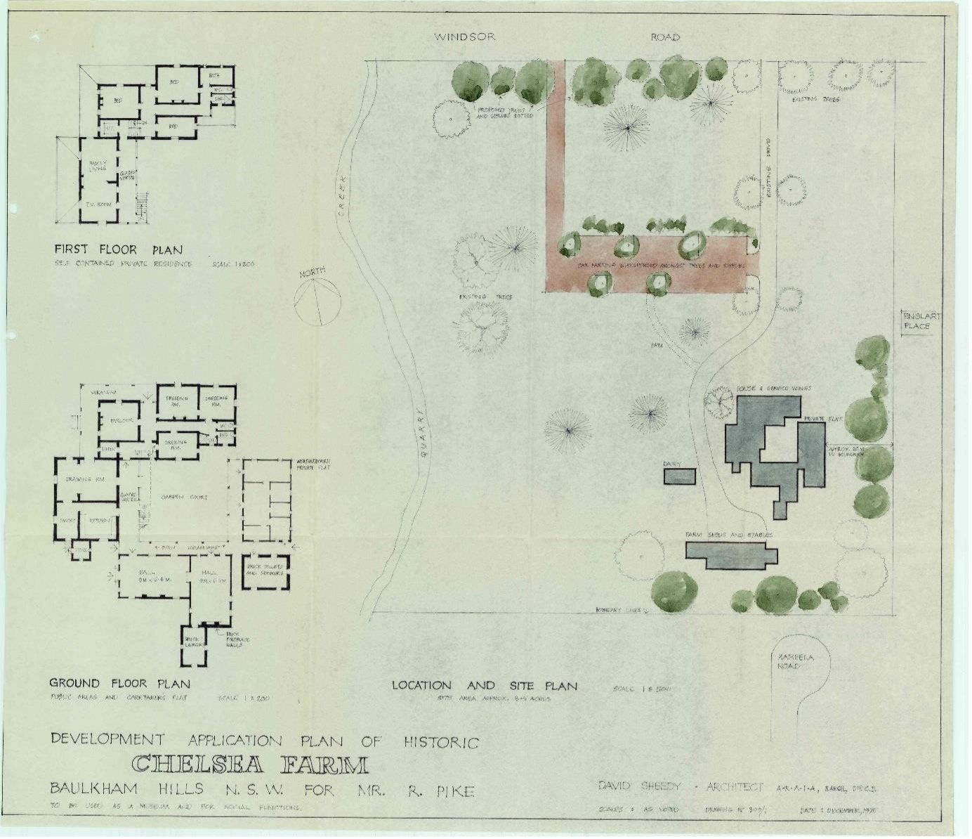 Planning application / historical document