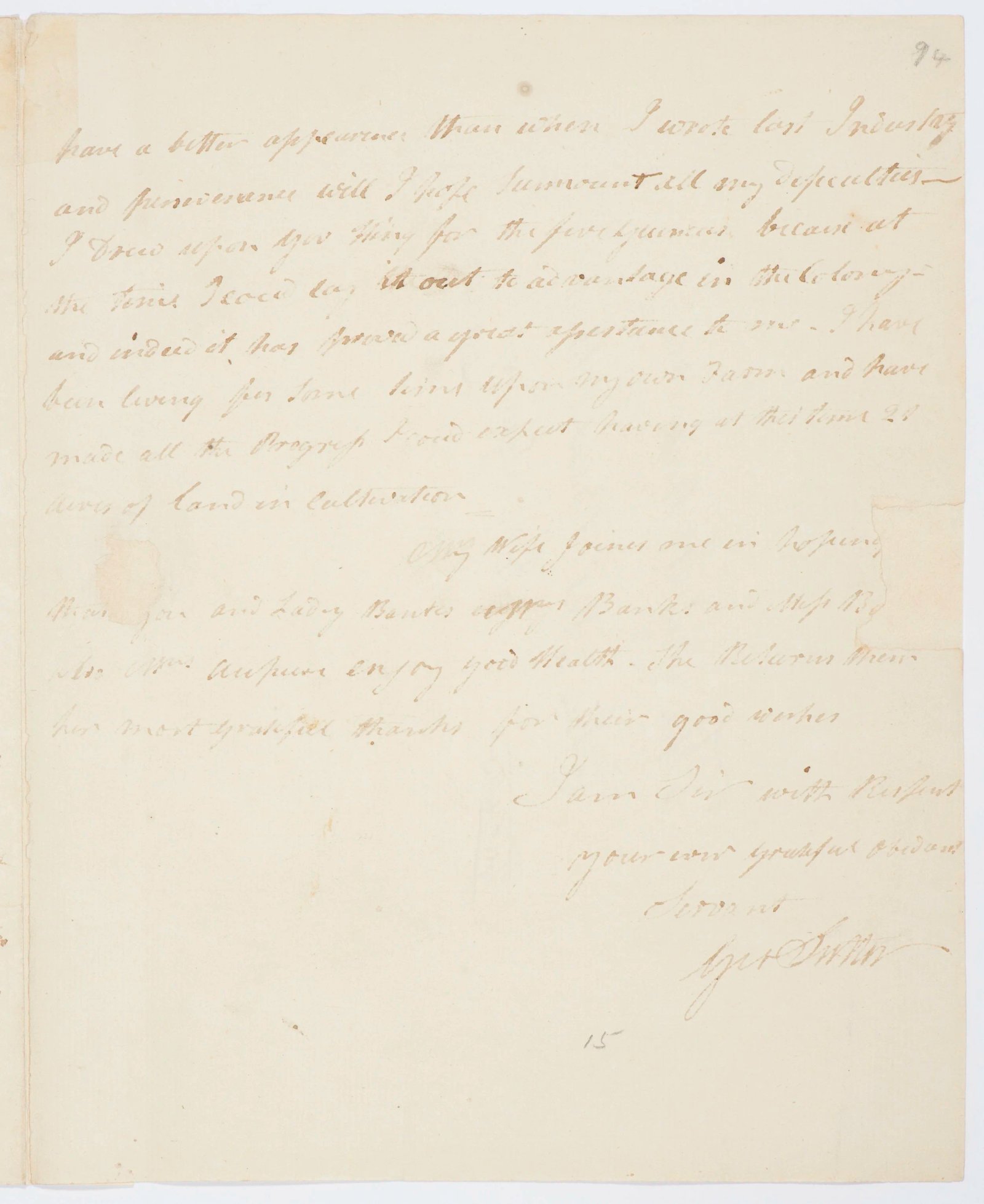 Letter on colonial horticulture and agriculture, page 4