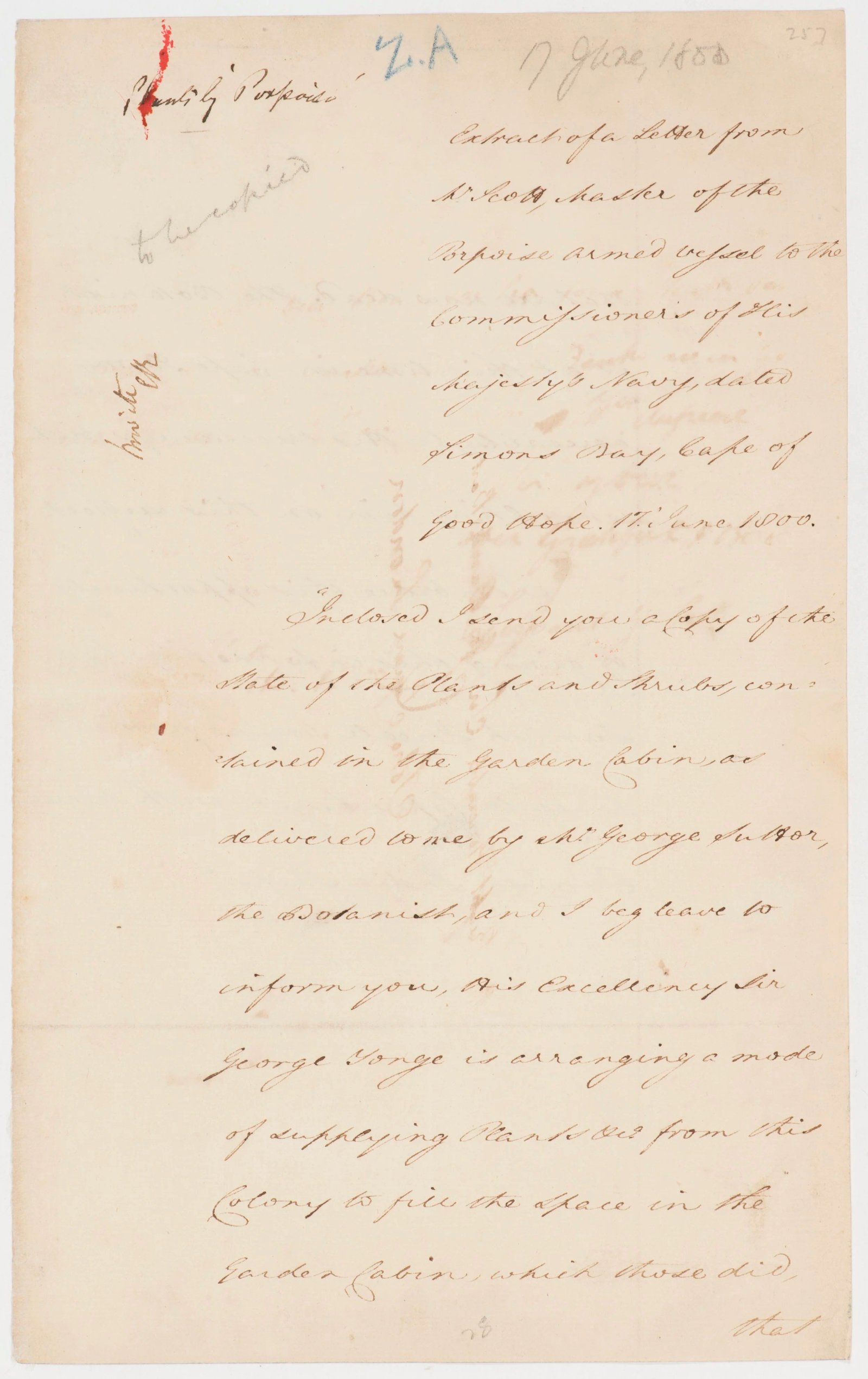 Botany Collection letter, page 4