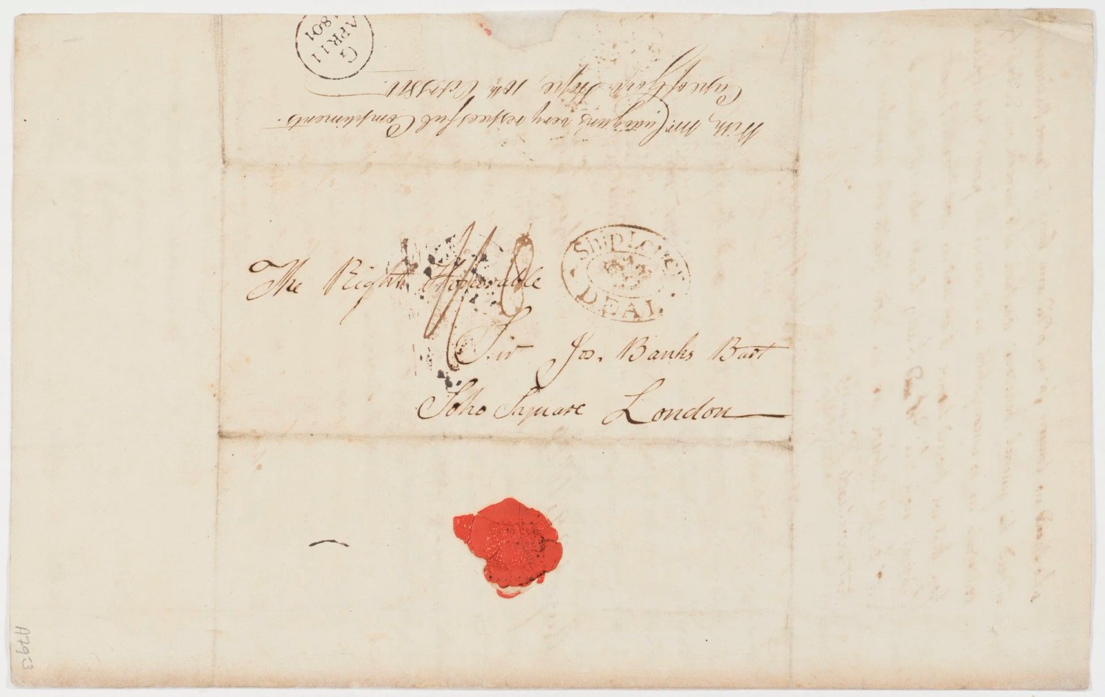 Letter reporting on plants during voyage, page 3