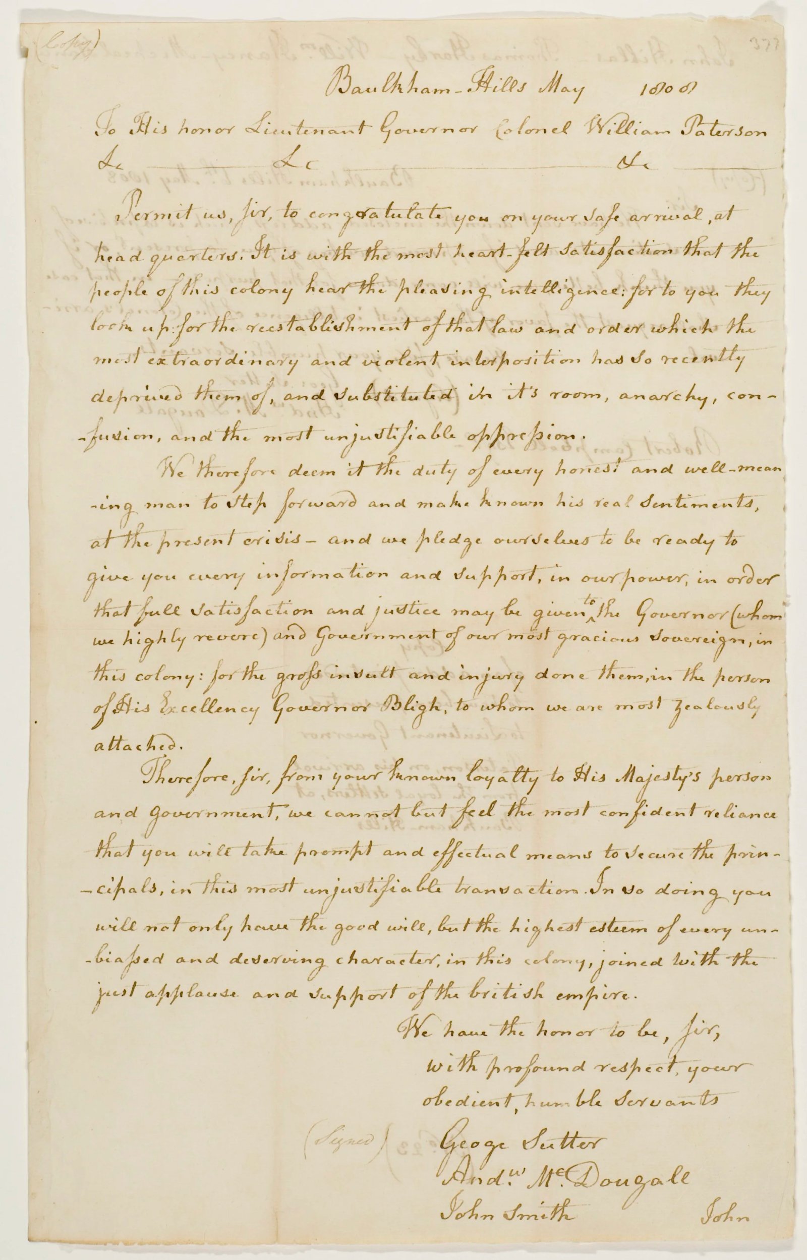 Letter to Lt. Gov. Paterson, page 2