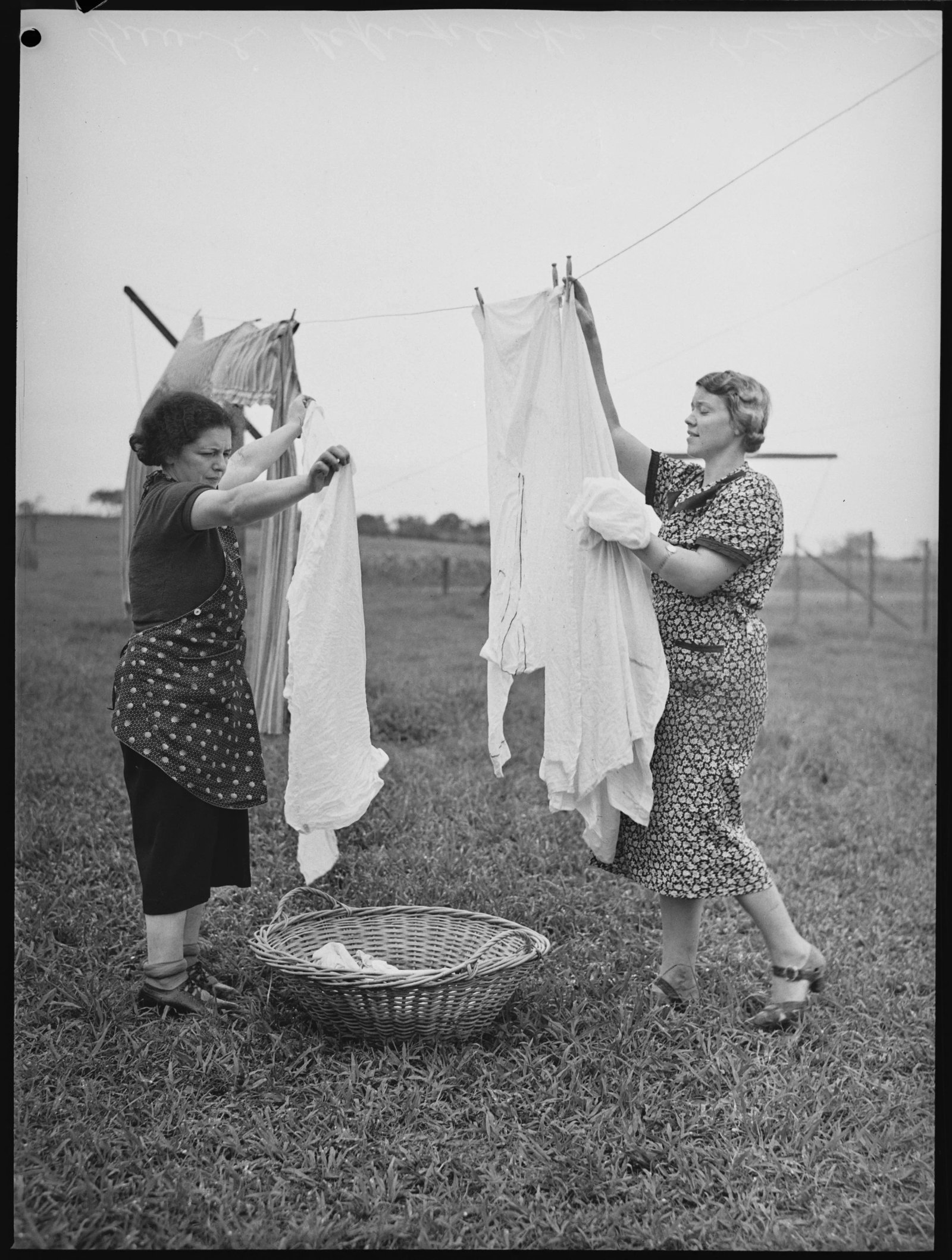Original black and white photograph