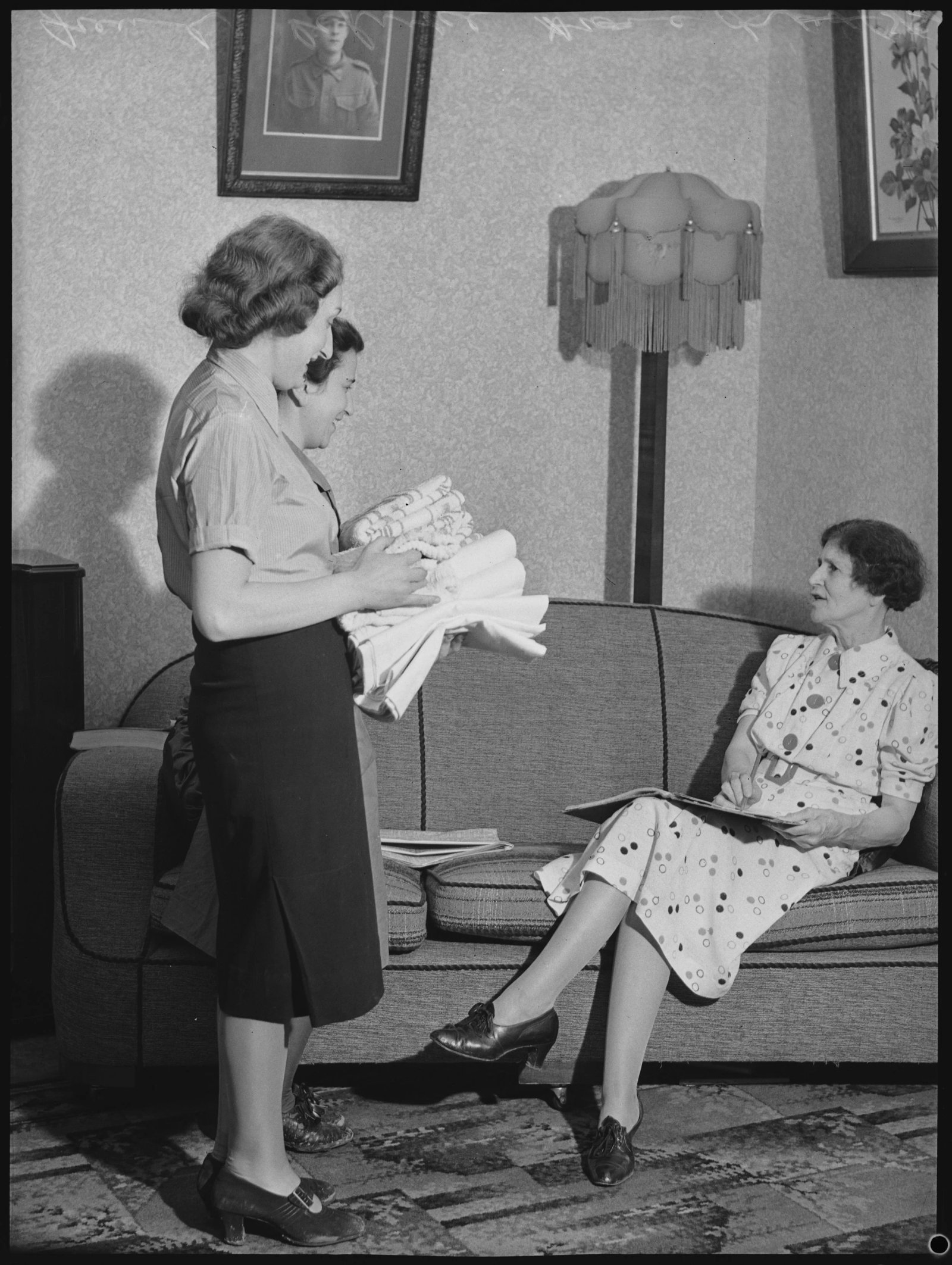 Original black and white photograph