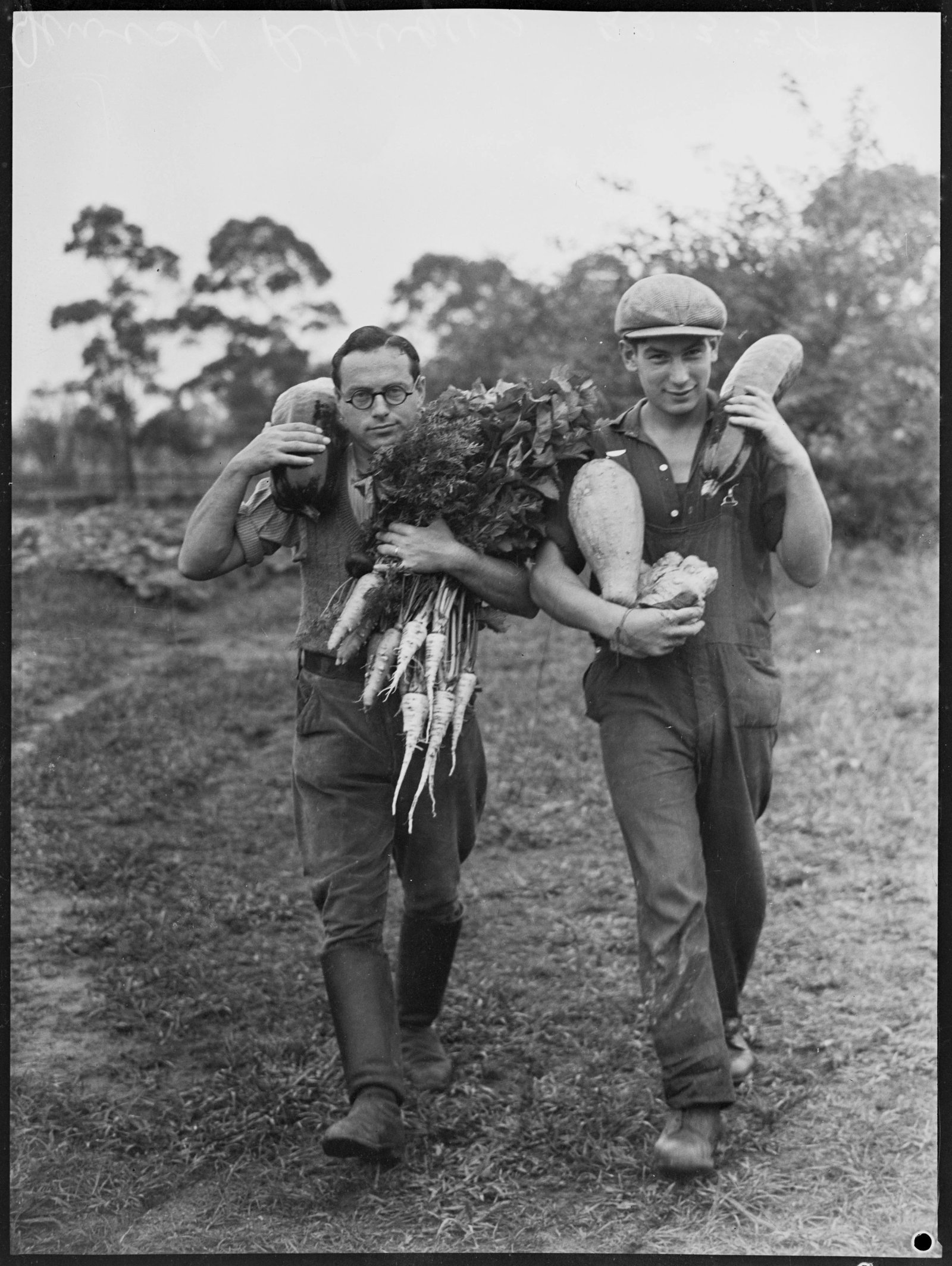 Original black and white photograph