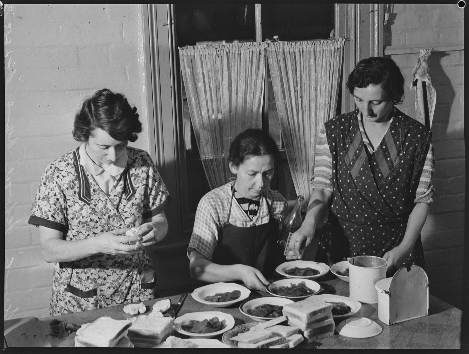 Original black and white photograph