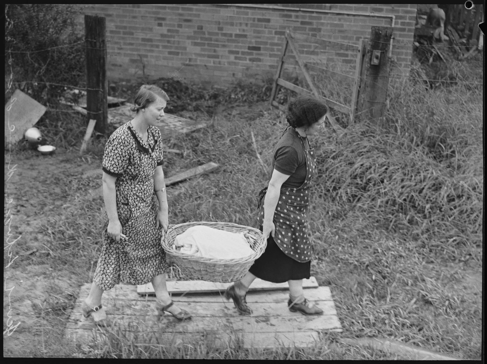 Original black and white photograph