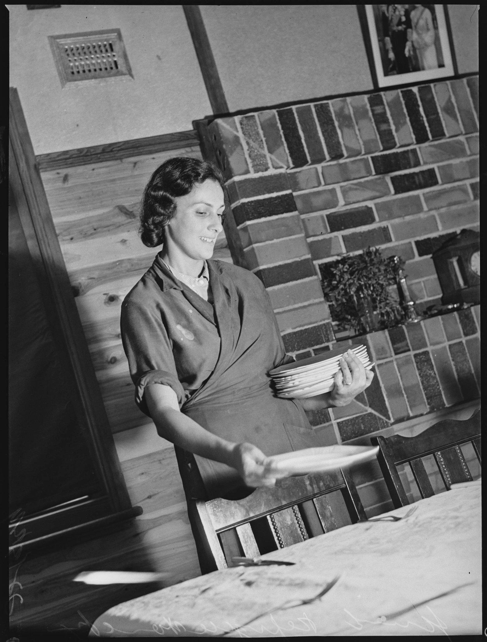 Original black and white photograph